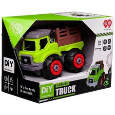 Конструктор Junfa toys Собери сам Грузовик WC-13121, 17 дет.