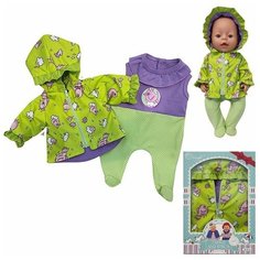 Одежда для куклы Комплект Курточка и полукомбинезон "Весна" 306 Колибри