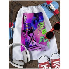 Мешок для сменной обуви vaporwave - 7778 Brut Boxers