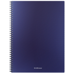ErichKrause Тетрадь А4, 80 листов, клетка Total Blue, клетка, 80 л., 2 шт., синий