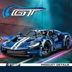 Конструктор набор Technic Техник Ford GT Форд 1466 деталей Планета конструкторов