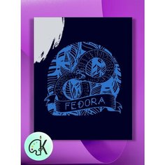 Картина по номерам на холсте Fedora, 40 х 50 см КУЛЬТУРА ЦВЕТА