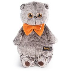 Мягкая игрушка «Басик» с рыжим бархатным бантом Basik&Co
