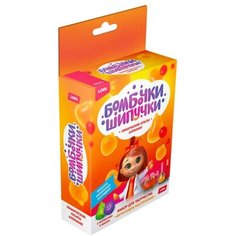 Набор для творчества LORI Химические опыты. Бомбочка-шипучка Фруктовое настроение, 1 шт