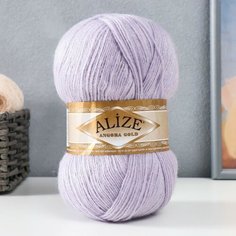 Пряжа "Angora Gold" 20% шерсть, 80% акрил 550м/100гр (71) Alize