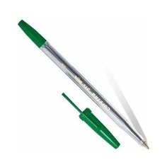 Universal 40163/З Ручка шариковая corvina 51, прозрачный корпус, зеленая universal