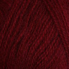 Пряжа "Angora real 40" 60% акрил, 40% шерсть 480м/100гр (57 бордовый) Нет бренда