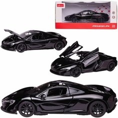 Машина металлическая 1:24 Mclaren P1, цвет черный, двери и капот открываются Rastar