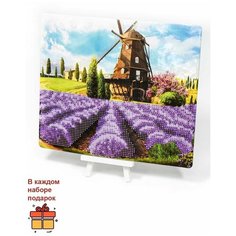 Kubanstar / Алмазная мозаика 25х21 см / частичная выкладка