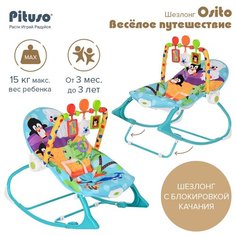 Шезлонг Pituso Osito 0709, голубой