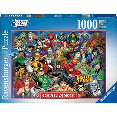 Пазл Ravensburger 1000 деталей: Комикс Лига справедливости