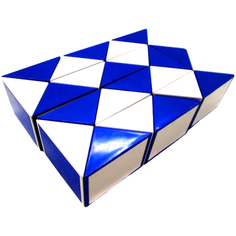 Головоломка змейка 12,5 см, 24 панели. Без бренда