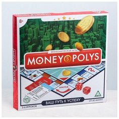 Настольная экономическая игра "MONEY POLYS", 8+ ЛАС ИГРАС