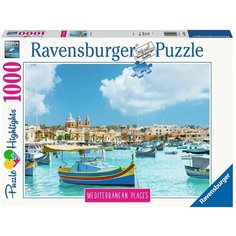 Ravensburger. Пазл карт. 1000 "Средиземноморская Мальта"