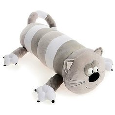 Мягкая игрушка Кот-Батон, цвет серый, 56 см Нет бренда