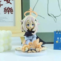 Фигурка Паймон Геншин Импакт 13 см/ Genshin Impact / Сидящая / Аниме / Игра / Геншин / Фигурки игрушки