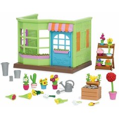Игровой набор с аксессуарами Lil Woodzeez Цветочный магазин