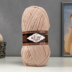 Пряжа "Lanagold fine" 49% шерсть, 51% акрил 390м/100гр (585) Alize
