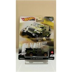 Машинка 1:64 Hot Wheels Premium Редкая модель 20 JEEP GLADIATOR из серии HYPER HAULERS