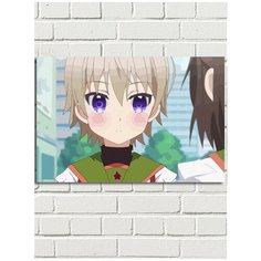Картина по номерам Аниме Школьная жизнь - 6010 Г 60x40