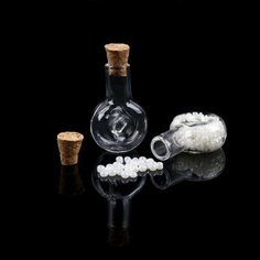 Основа для творчества и декора- бутылочка с крышкой, набор 15 шт, 1,5 мл, 1шт 1,9*1*2,9 см 9159628 Сима ленд
