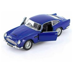 Игрушечная машинка Aston Martin DB5 инерционный механизм, двери открываются / 13 см Синий MSN Toys