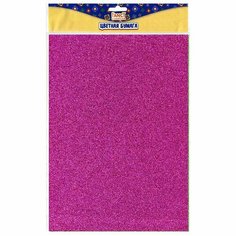 Fancy Creative Набор цветной сверкающей бумаги, А4, 6 цветов