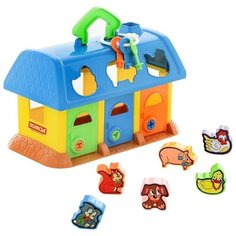 Игрушка логическая с сортером «Домик для зверей», микс Cavallino