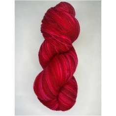 Пряжа для вязания шерсть 8/2 red 2 225-238 г. Нет бренда