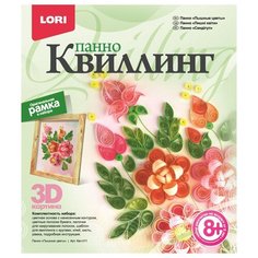 Набор для творчества Квиллинг Панно Пышные цветы Квл-011 Lori