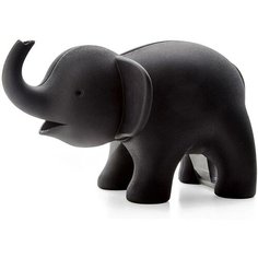 Диспенсер для скотча elephant, черный Qualy QL10207-BK