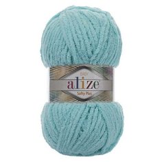 Пряжа Alize Softy Plus, 100 г, 120 м, 5 шт., 263 бирюзовый