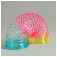 Пружинка-радуга «Блеск», цвета микс Noname