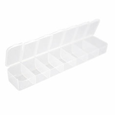 29557 Контейнер для бисера 7 ячеек 23,3*5,2*2,8см Hobby&Pro