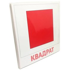 Обучающая игра Карточки Домана Цвета и фигуры