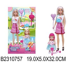 Кукла Anlily 98016 с дочкой в кор.