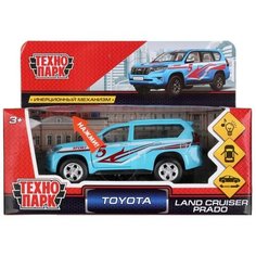 Машина металлическая свет-звук "Toyota Prado спорт" 12см (PRADO-S-SL) Технопарк
