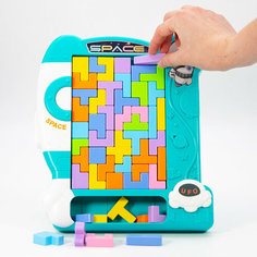 Головоломка Brains Puzzle Multifunctional Tetris бирюзовый