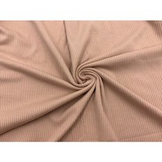 Ткань для шитья, Кашкорсе лапша, Пудра, ш.140 см, длина 1 м, Турция Нет бренда