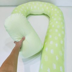 Подушка для беременных U с плюшем Нет бренда