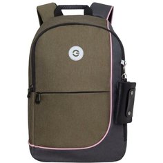 Рюкзак GRIZZLY RD-345-2 хаки-черный, 27х40х15