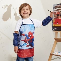 Фартук с нарукавниками детский «Человек-Паук», 49 х 39 см Нет бренда