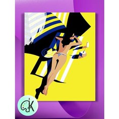 Картина по номерам на холсте Nu Style 17, 40 х 50 см КУЛЬТУРА ЦВЕТА