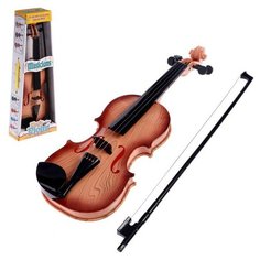 Игрушка музыкальная «Скрипка. Маэстро», звуковые эффекты, цвет светло-коричневый NO Name