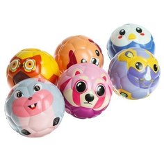 Мяч мягкий «Звери», виды микс Noname