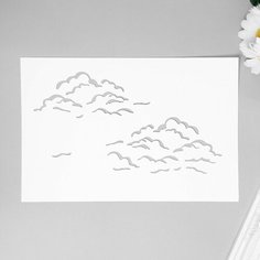 Трафарет пластик "Невесомость" 24х16 см Romanoff