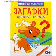 Раскраска Загадки, 12 стр. Denco Store