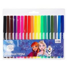 Фломастеры, 18 цветов, Холодное сердце Disney