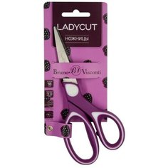 Ножницы детские 18 см LadyCut, прорезиненные ручки Bruno Visconti