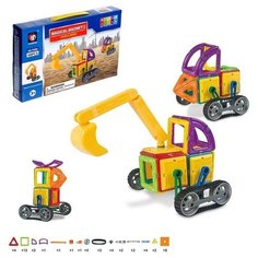 Конструктор магнитный Магический магнит, 48 деталей Нет бренда